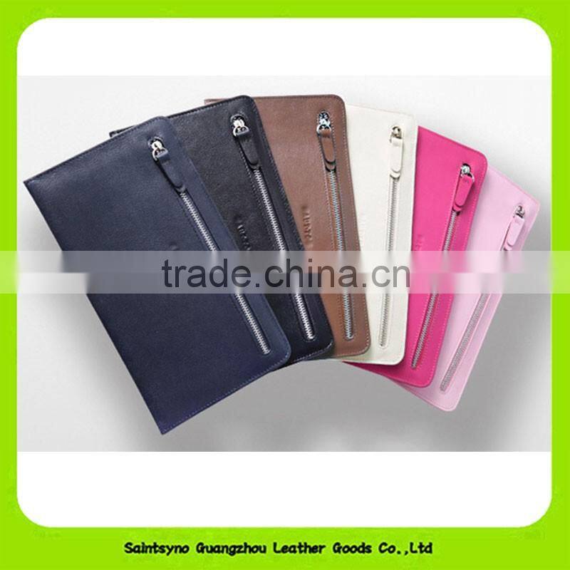 16898 RFID blocking Genuine leather bright-coloured fashion design lady wallet