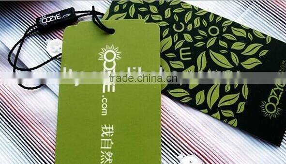 folded hole punch hang tag (M-HT091)