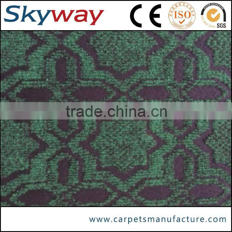 China manufacturer best commercial jacquard carpet