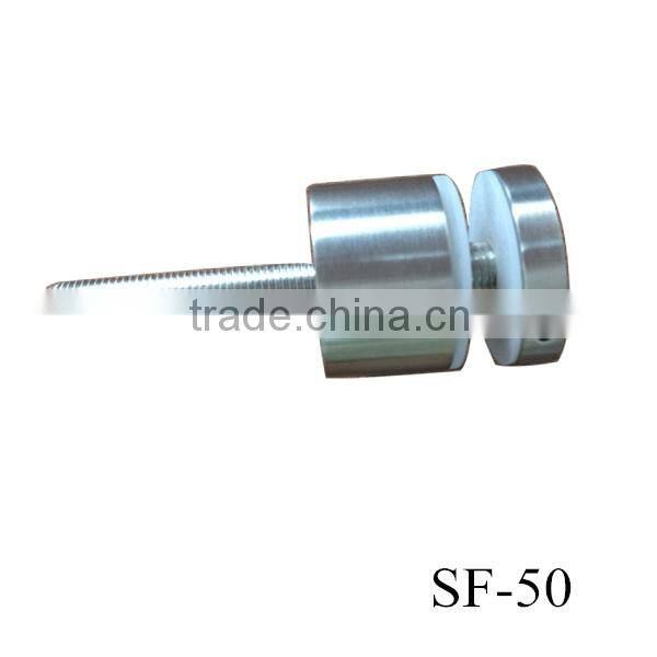 shenzhen launch glass connection standoff wood mounting 12mm glass