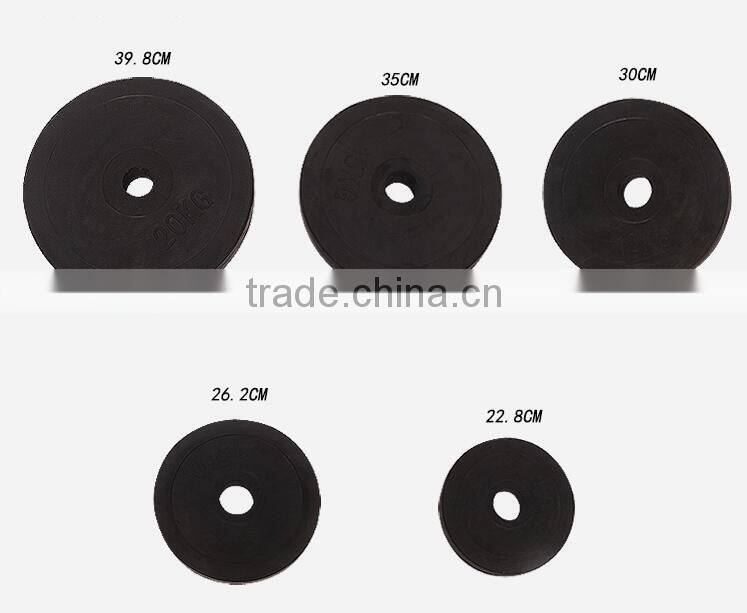 Hot selling Weight lifting Bumper whole rubber Weight lifting plates