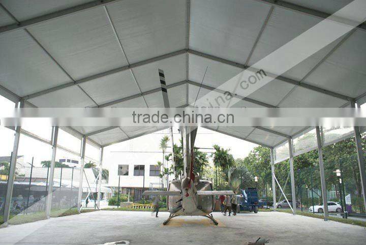 Shelter Tent used for aircraft shade