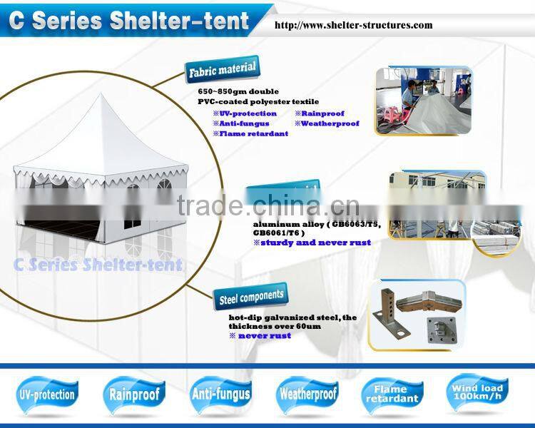 Small Aluminum Glass Tent, Aluminum Wedding Tent For Wedding