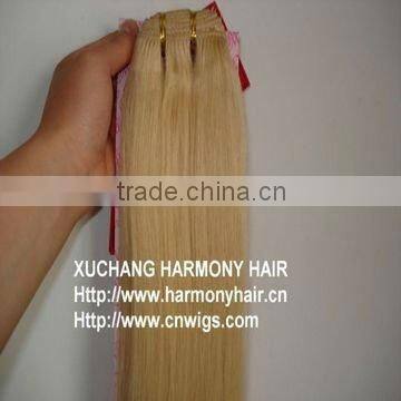 Quality black 100 human hair extensions with 20" #1 and #1B on stock
