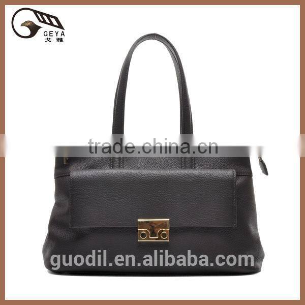 2014 Colorful wholesale leather handbag woman bag china supplier