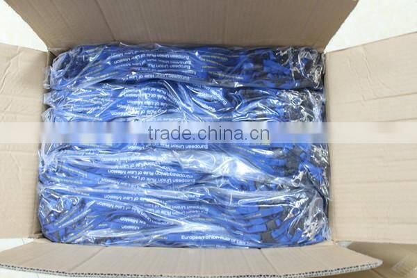 Custom ecofriendly polyester lanyard neck strap key chain