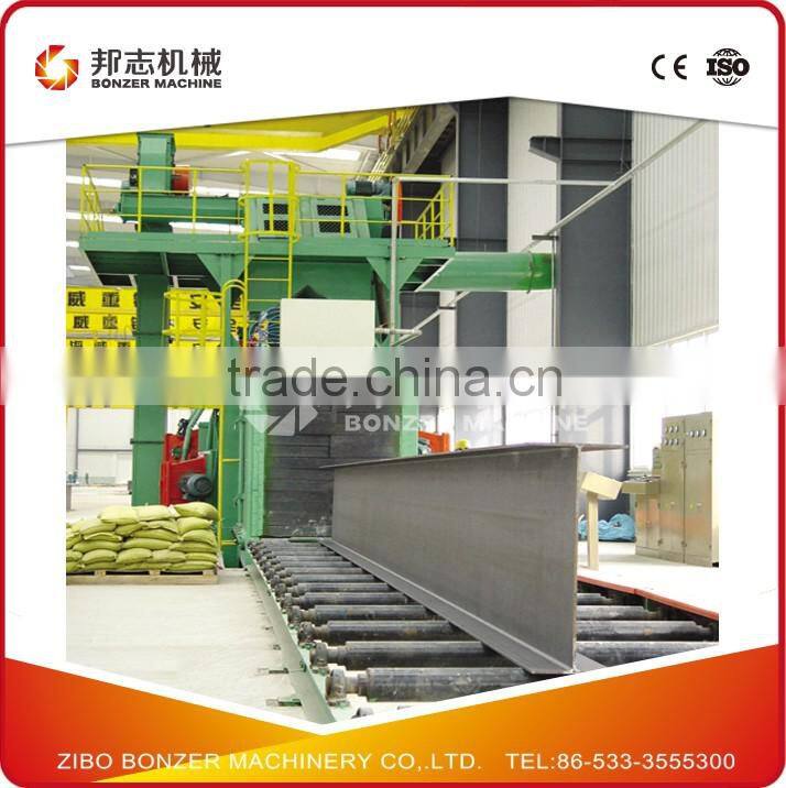 QH69 H Beam Steel Shot Blasting Cleaning Equipment