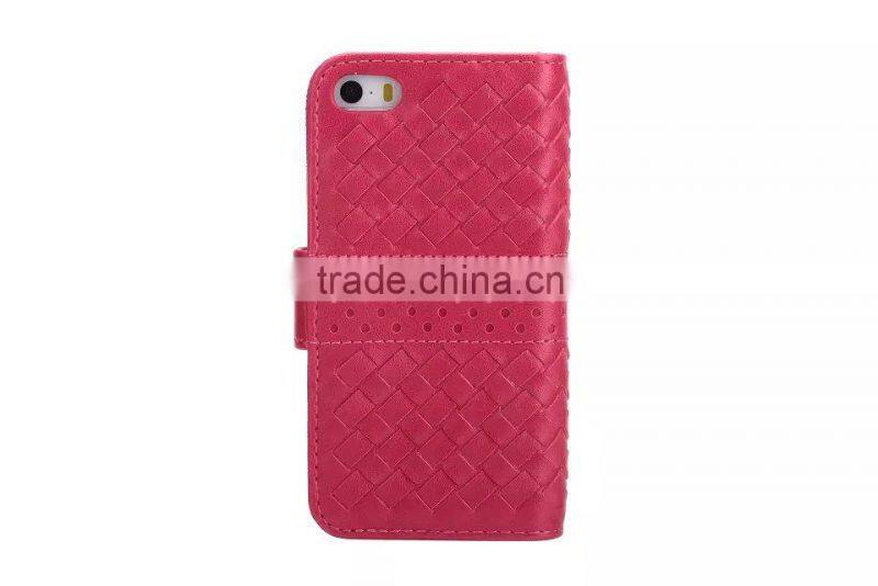 High Quality Mobile Phone Leather Case For Tables,Woven Pattern Fancy Wallet Leather Case For samsung Galaxy Tab