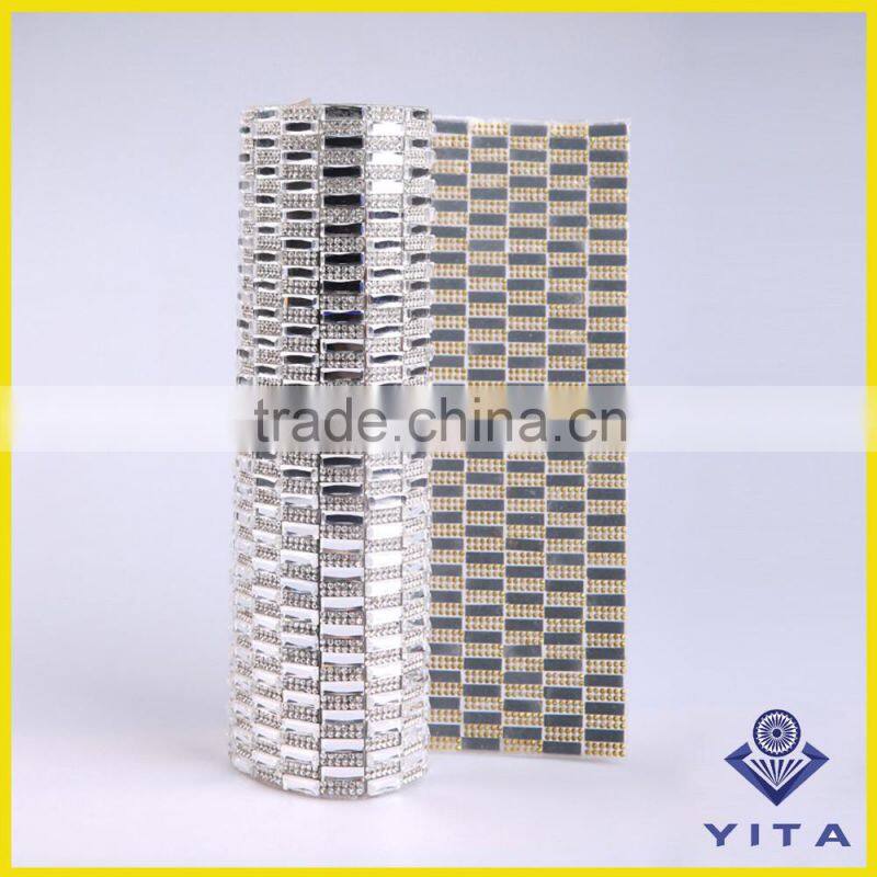 Cheap wholesale hot fix glass rhinestone sheets