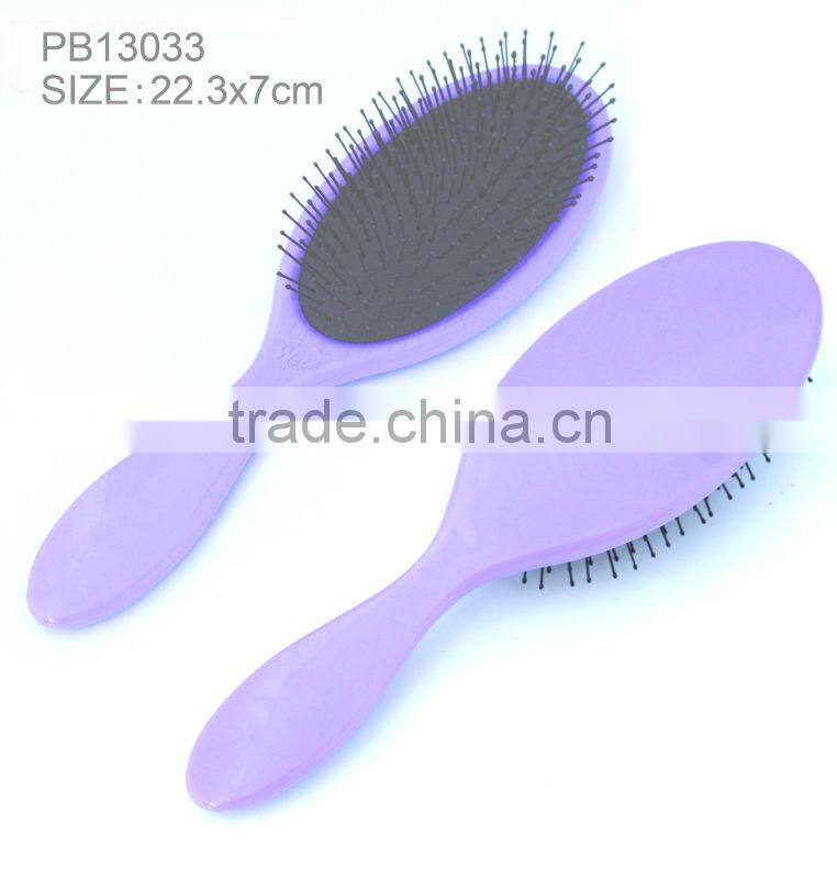 plastic paddle brush,hair brush,hair comb