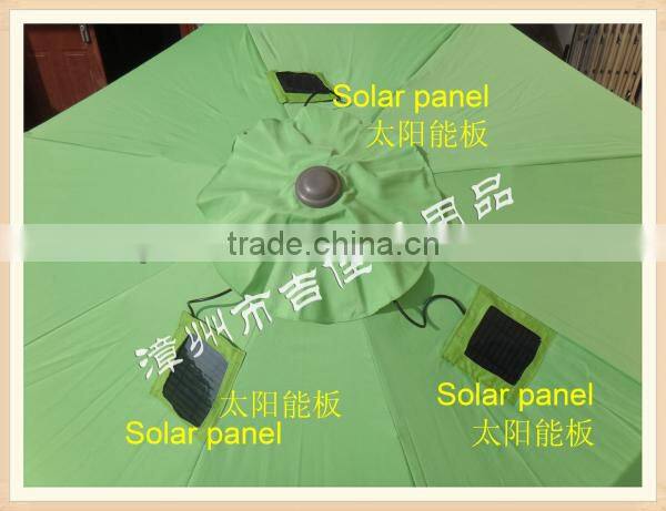Use for phone,pad,tablet pc charging USB solar charger umbrella