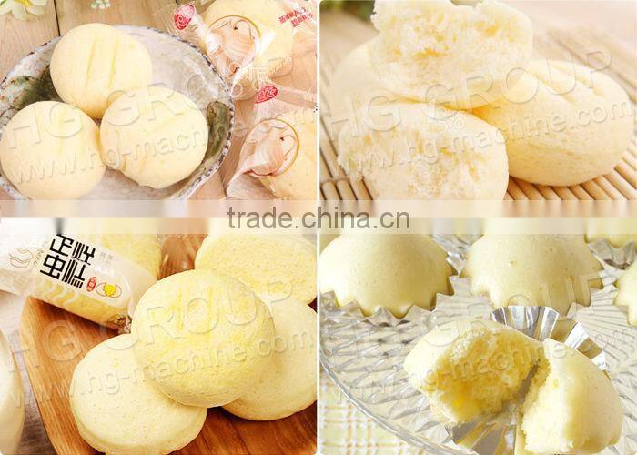 HG 250Kg per hour automatic steam cake making machine