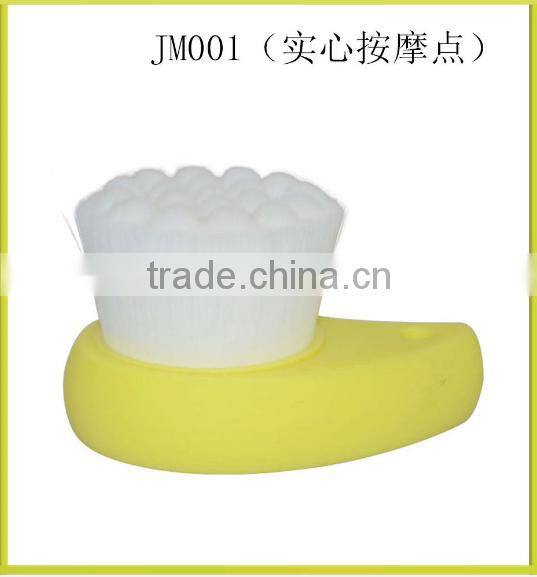 Fashion design facing cleanning brush cleaning tool brush with different shapes of brush