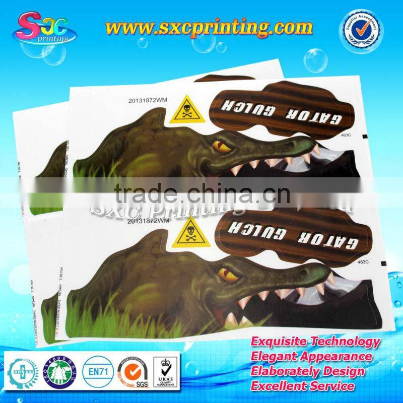 UV-resistant and waterproof car body stickers , adhesive car sticker