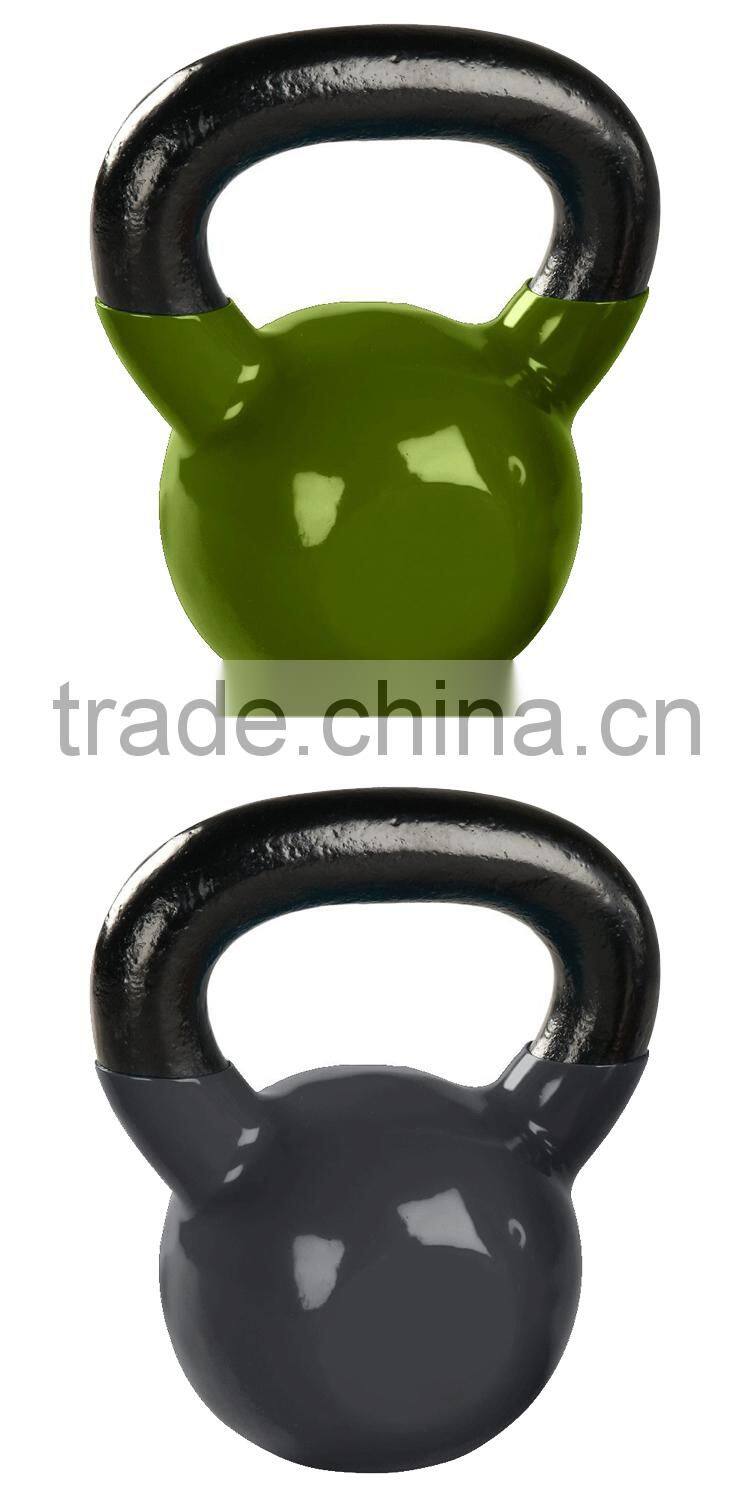 Colored Custom Deluxe Vinyl Kettlebells for Fitness Exercises China