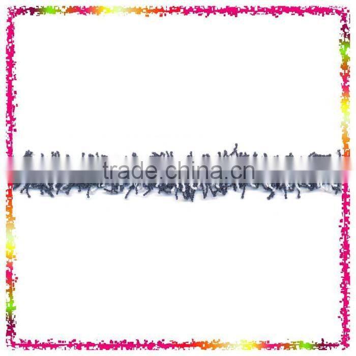 Burgundy Gold Metallic Wool Thread Braid Decorative Trimming swimwear