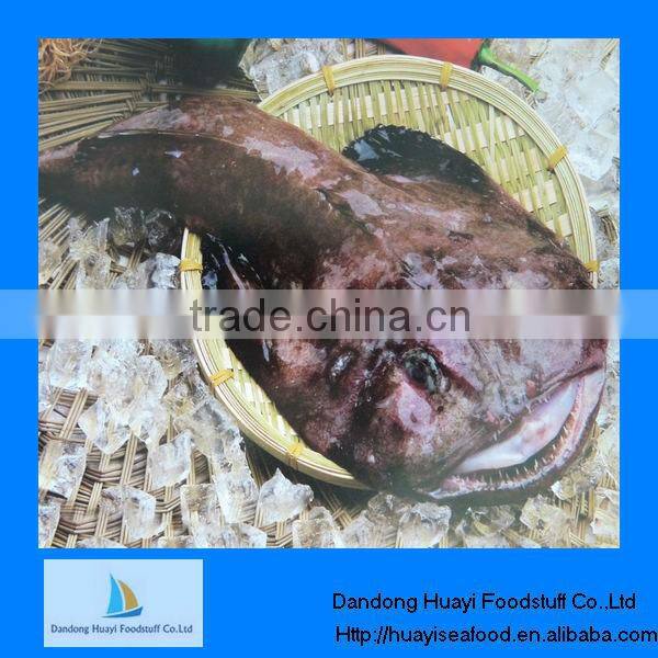 Fresh frozen monkfish fillets