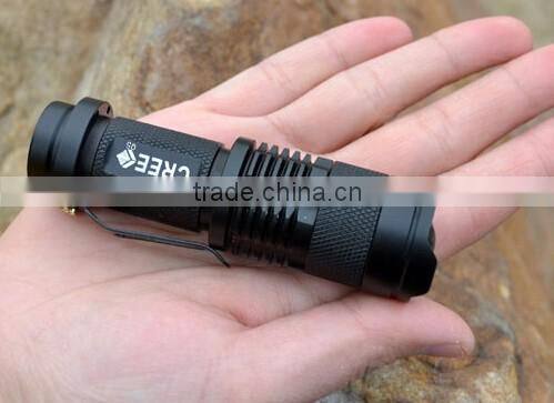 Wholesale Gift Waterproof Light Mini AA Battery Led Keychain Flashlight