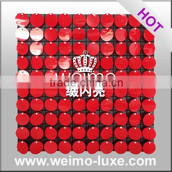 2015 New Shiny PVC Bright Color Wall Art