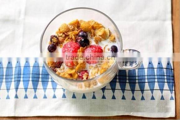 Gradient Colored Glass Round Cup Used Home