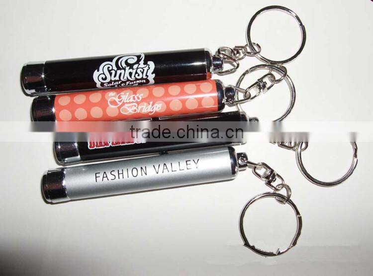 Large inventory for sale cheap projector flashlight keychain