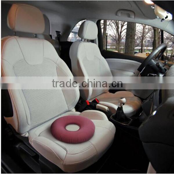 inflatable wheelchair seat doughnut cushion for preventing haemorrhoids