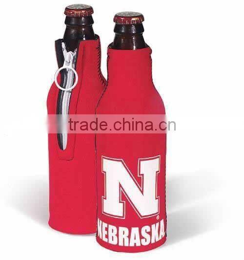neoprene insulated bottle cooler tote bag
