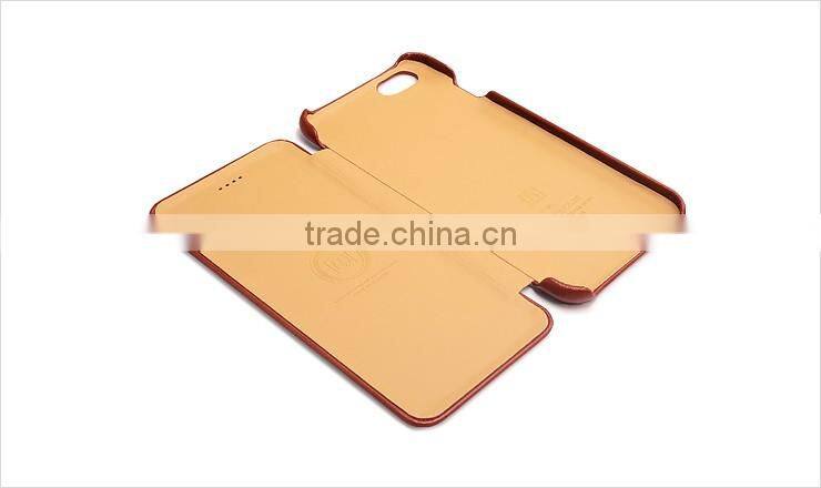 ICARER Genuine Leather Case For Apple iPhone 6 Plus / 6s Plus Real Leather Flip Cover For iPhone6 5.5 Inch