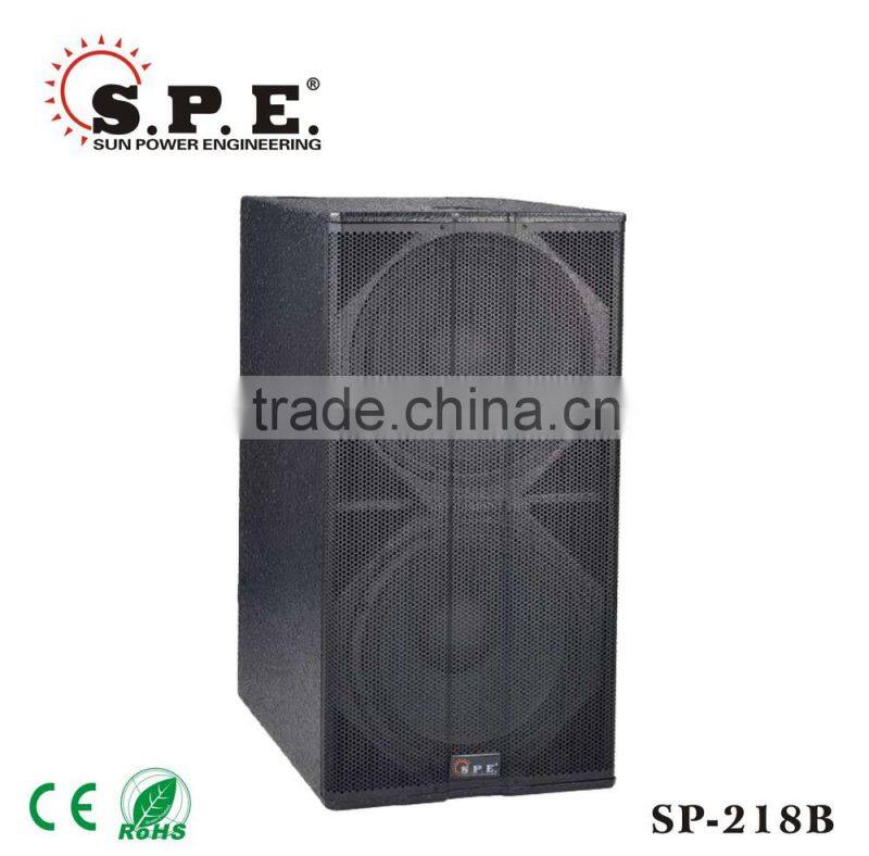 spe audio LS2500 1200W dual 15 subwoofer