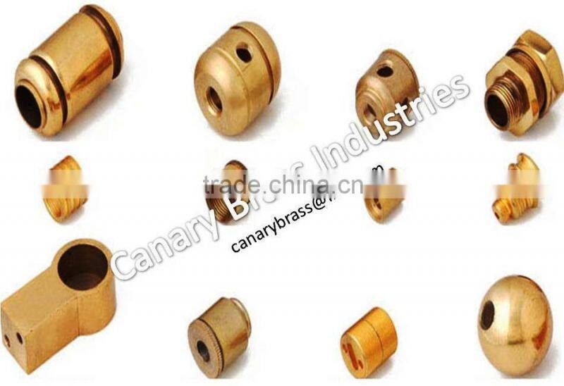 brass industrial products, machining, turning, precision, mechanical part