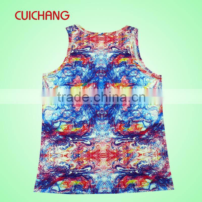 Fashion tank top&100 cotton men tank top&loose tank tops men-CC343