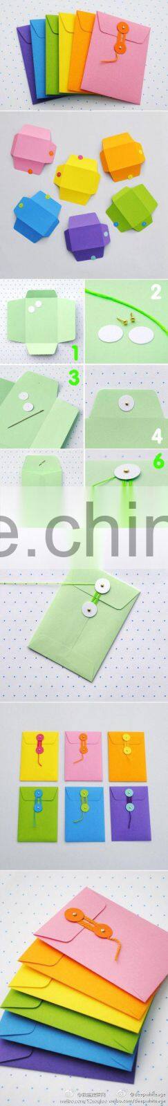 high quality kraft string tie envelope