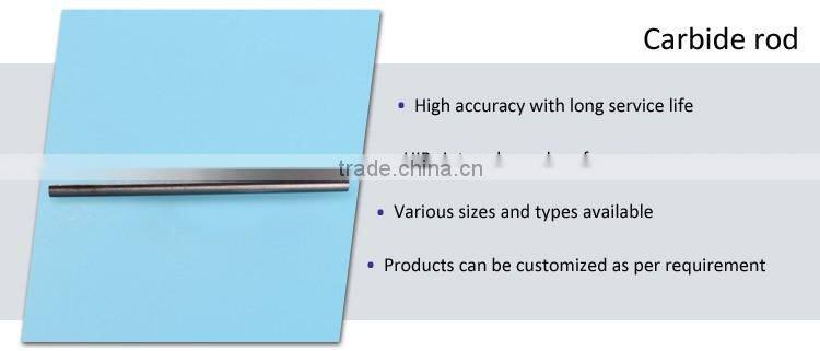 K5,K10,K20,K30,K40 HAR87.6~93.2 Tungsten Cobalt Rods in China