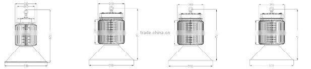 150w led high bay & low bay lighting CE RoHS