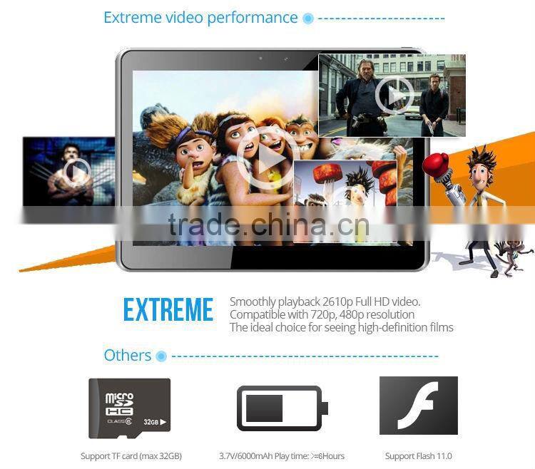 Android 4.4 and MTK8382 Quad core 1.2GHz 3G 10" inch tablet pc