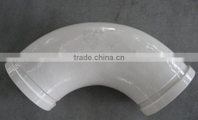 drag pump with cast steel elbow 13Mn-4 Putzmeister DN125*R275*90Deg Truck Mounted Concrete Pump