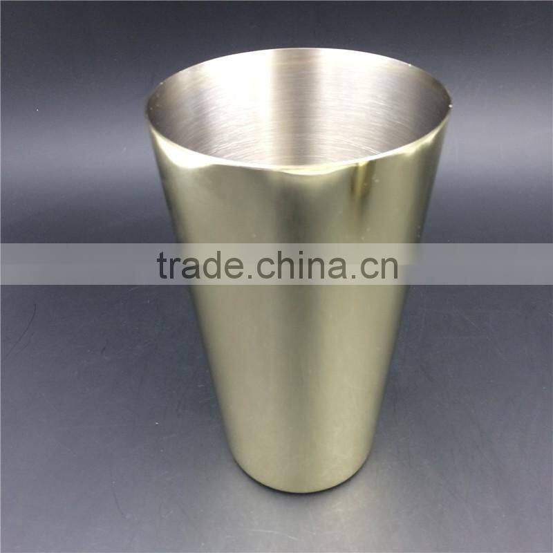 900ml gold plated cocktail shaker stainless steel bar tools