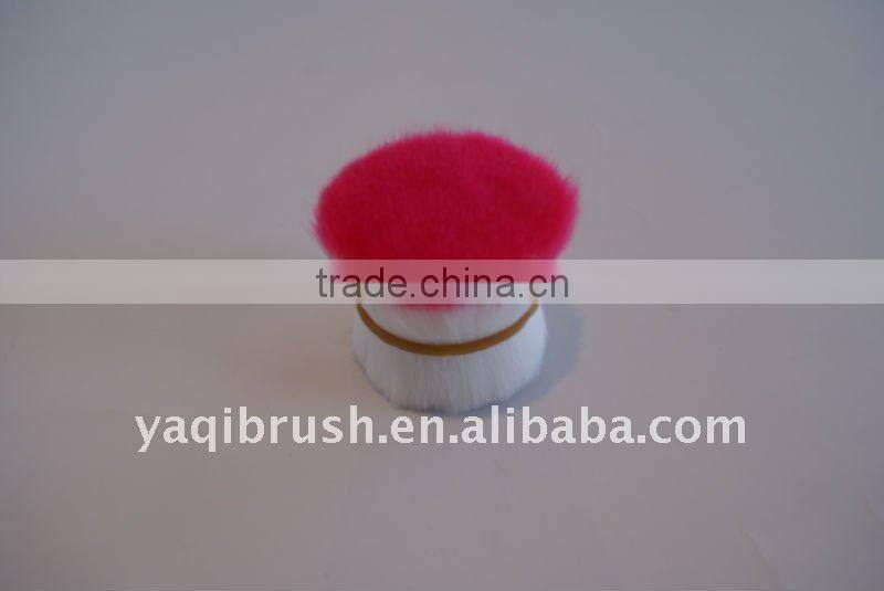 Top quality dyed two tone brown nylon hair