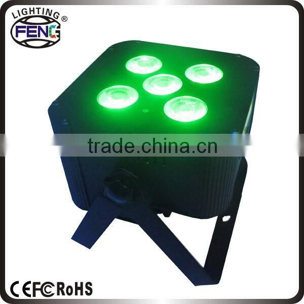 rechargeable battery operated rgbwa led par light