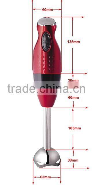 Unique color 2 speed 3 in 1 hand blender