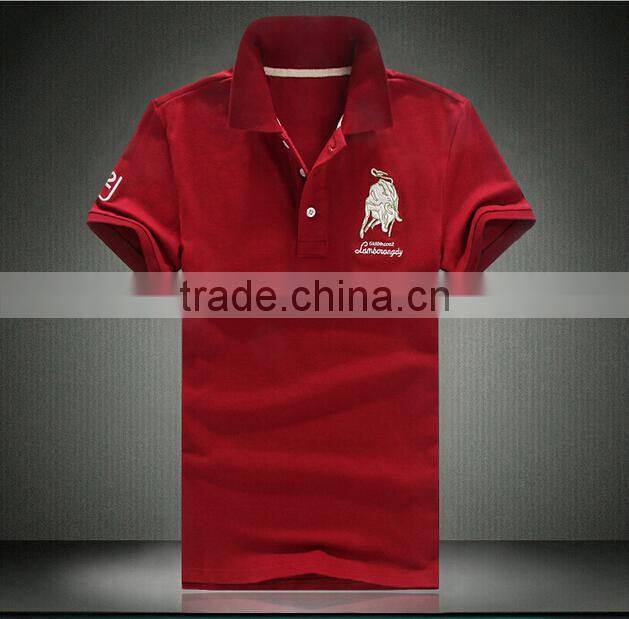2015 Summer Polo Mens Fashion Slim Fit Men Polo Shirt Short Sleeve Cotton Plus Size Solid Casual Polo Shirt Promotion