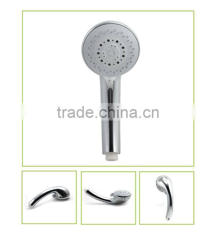 Multi Function Hotel High Pressure Metal Chrome High Power Handheld With Shut Off Luxury Jet Large Long Metal Shower Heads