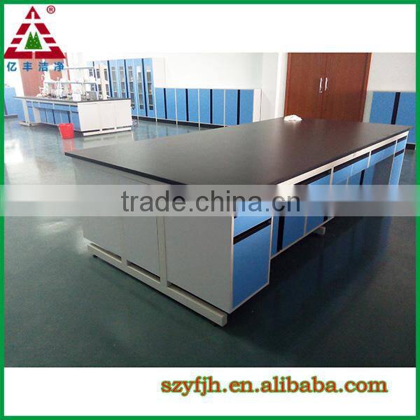 physics lab table island bench
