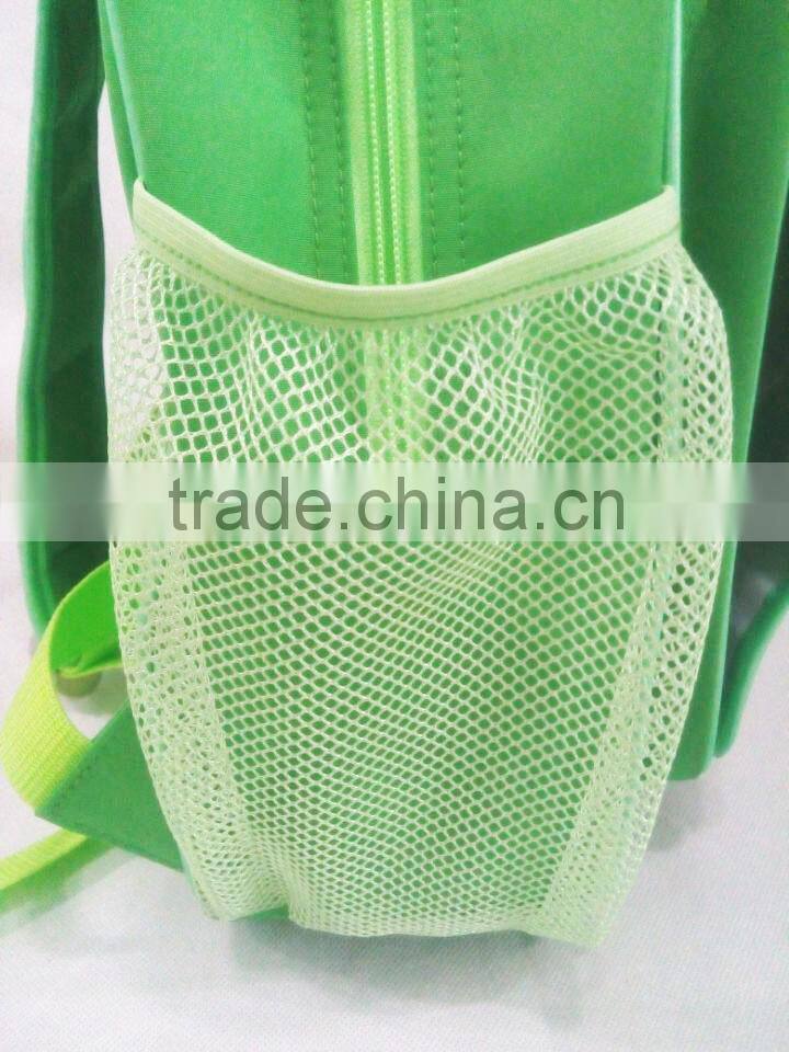 High quality kindergarten kids backpack school bag