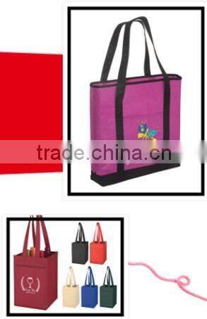 logo reusable recycled PP hand Non Woven bag