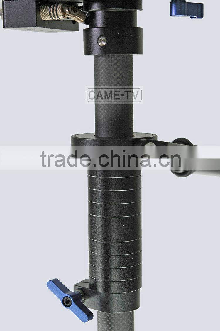 CAME 2.5-15kg Load Pro Camera Steadicam Video Carbon Stabilizers + Low-shooting