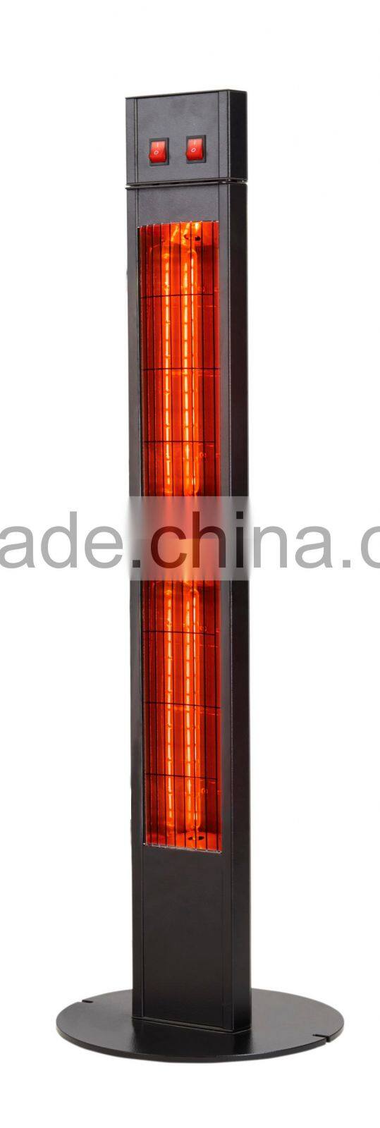 2X1500W floor stand radiator outdoor Patio Heater with CE RoHs UL