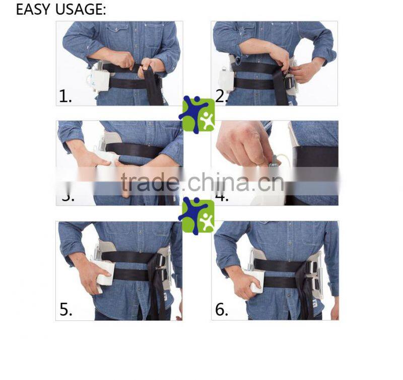 hydraulic pressure lumbar traction device, waist traction belt, topa quality lumbar traction belt