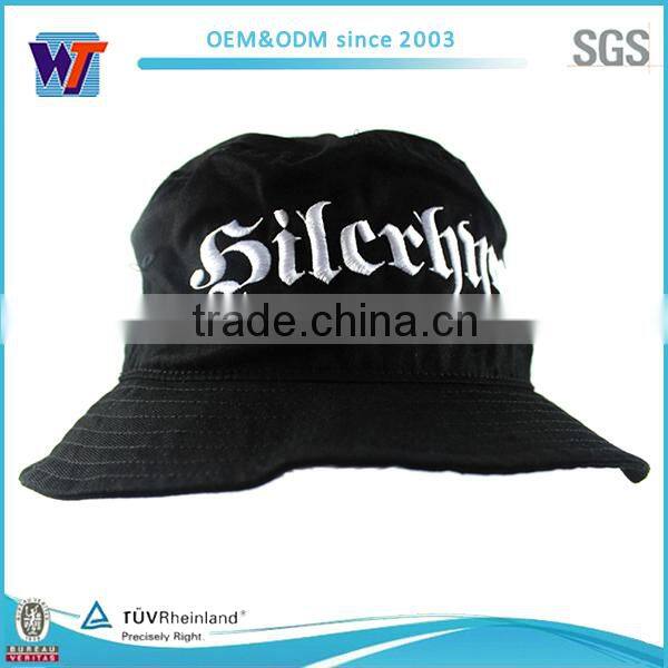 Blue corduroy bucket hats made in china reversible bucket hat with reflective trim