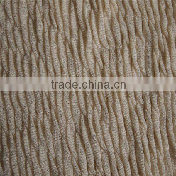 "S" Twist+"Z" Twist Drop Needle Single Jersey Knitting Textile Fabric